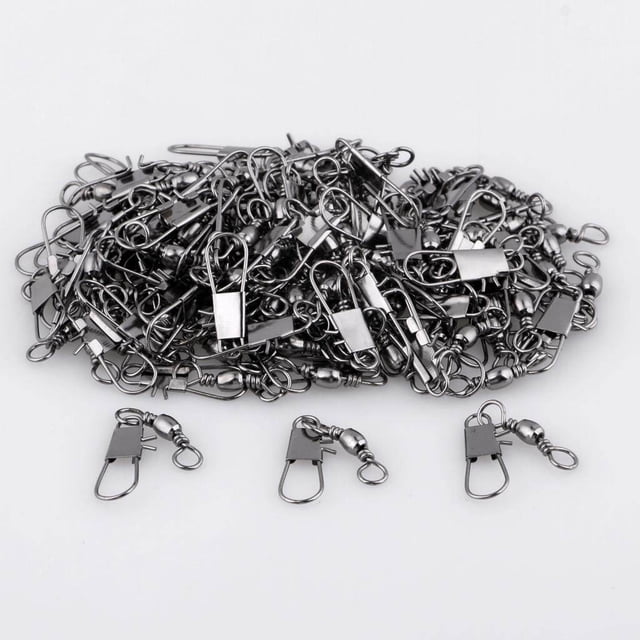 Baohd 100Pcs Pivotant Baril Pivotant avec Connecteurs à Pression Interlock 008