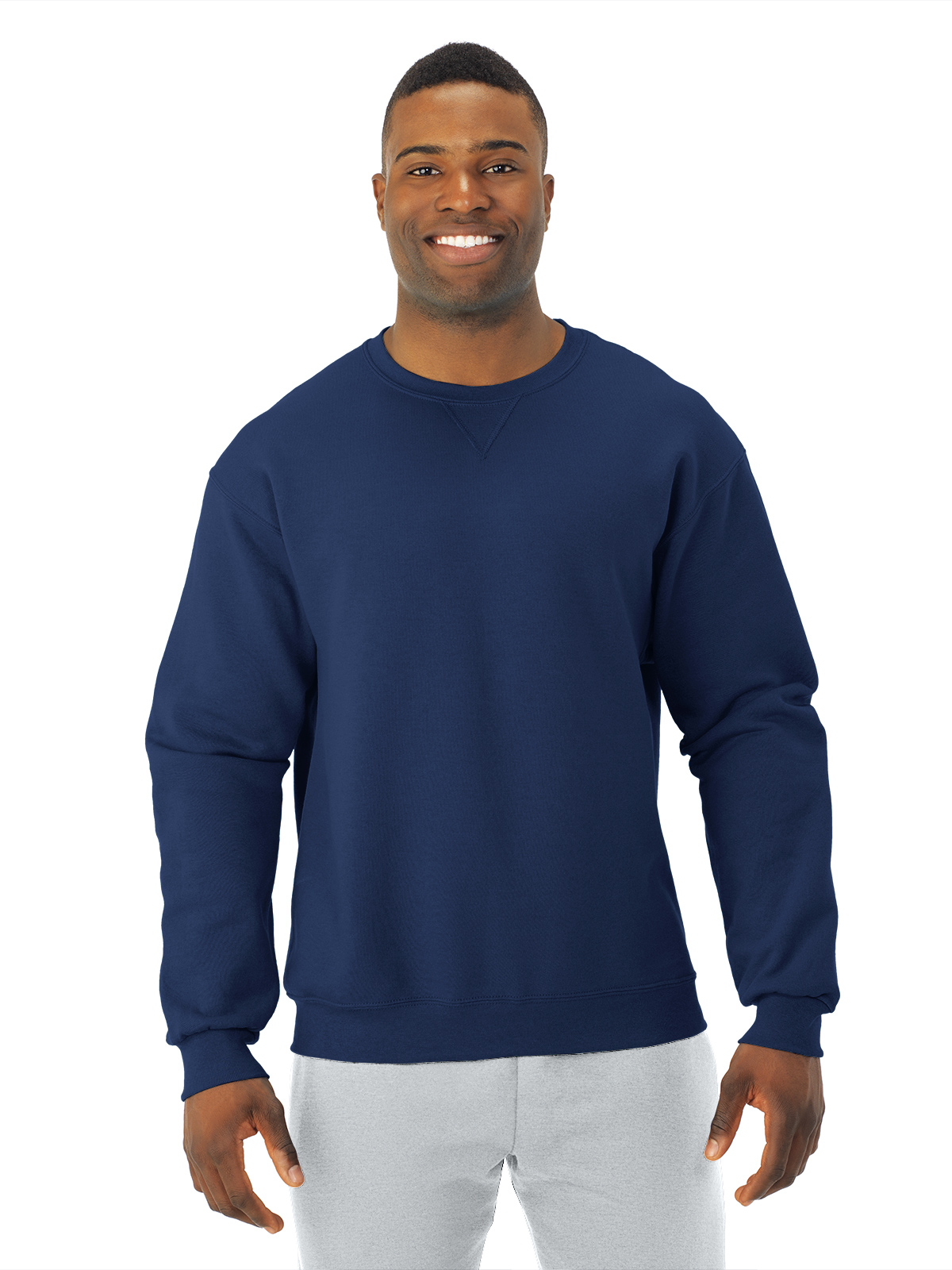 Fruit Of The Loom Adult Sofspun Sweatshirt, 3XL, J Navy