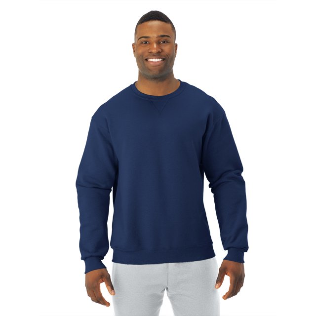 Fruit Of The Loom Adult Sofspun Sweatshirt, S, J Navy