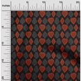 thumbnail image 2 of oneOone Rayon Black Fabric Poker Card Sewing Craft Projects Fabric Prints By Yard 56 Inch Wide, 2 of 4