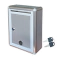 thumbnail image 2 of jifeng Suggestion Box Ballot Box Storage Container Metal Tip Money Box Charity Collection Donation Box for Bar School Voting Ballots Small, 2 of 9