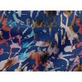 thumbnail image 5 of oneOone Viscose Jersey Medium Blue Fabric Abstract Sewing Craft Projects Fabric Prints By Yard 60 Inch Wide-8C, 5 of 5