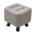 thumbnail image 3 of Elodie Petit Tabouret Chaise pour Changer de Chaussures pour Canapé Entrée Porte Gris, 3 of 8