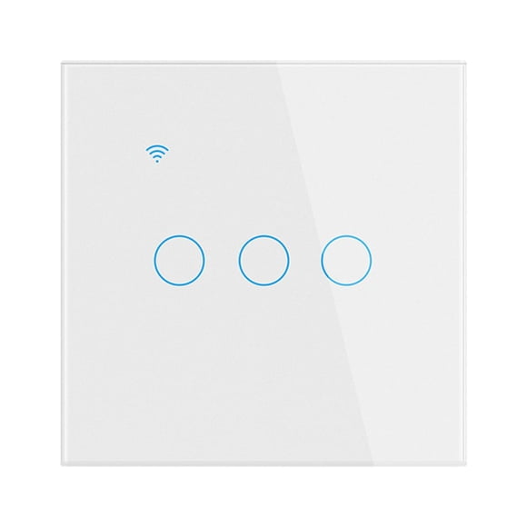 Tuya Smart Wifi Light Switch Touch Control NO Neutral Wire Required 1234 Gang