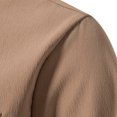 thumbnail image 3 of Birdeem Chemises pour Hommes Mode Décontractée Imprimé Col Rond Bouton Manches Courtes Chemise Blouse, 3 of 10