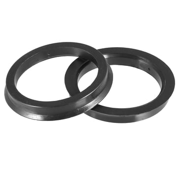Unique Bargains Plastic 73.1mm to 60.1mm Car Hub Centric Rings Wheel Bore Center Spacer 2pcs