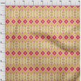 thumbnail image 3 of oneOone Silk Tabby Fabric Geometric Ikat Decor Fabric Printed BTY 42 Inch Wide, 3 of 4