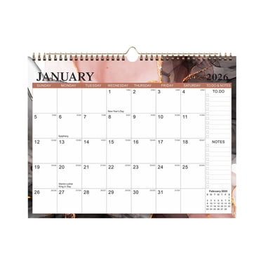 EGNMCR Calendars Wall Calendar 2026-27 Planning Calendar Thick Paper Yearly Calendar With Multiple Holidays For Planning And Organization calendar calendar
