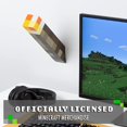 thumbnail image 5 of Jinsinto Minecraft torch with 2 light modes, wall mount and freestanding, battery operated, 5 of 5