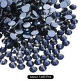 thumbnail image 3 of Uxcell Hotfix Rhinestones Flatback Crystal Glass Gems for Craft Clothes DIY Decoration Dark Blue 4.8mm, 3 of 5