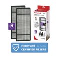 thumbnail image 3 of Honeywell HRF-H2 Filter H Replacement Home HEPA Allergen Air Filter (4 Pack), 3 of 4