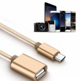thumbnail image 4 of Metal USB C 3.1 Type C Male To USB Female OTG Data Sync Converter Adapter Cable, 4 of 6