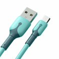 thumbnail image 2 of WIFKLSIIPG Micro USB Liquid Silicone Smartphone Charging Data Cable 5A Breathing Light Smart Fast Charging Cable 1m, 2 of 2