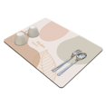 thumbnail image 2 of Tapis Absorbant Motif Géométrique, Absorption d'Eau Forte, Séchage Rapide, Fond Antidérapant, Résistant à la Chaleur, Tapis Rectangulaire pour Robinet, Tapis Attrape-Eau, Fournitures de Cuisine, 2 of 8