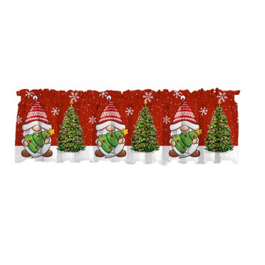 WRKEKC Clearance Essential for Christmas 137x45cm/539x177inches the Exquisite Christmas Style Window Drapery Festive Decorations Making the Window Wear the Coat Of Christmas