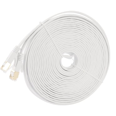 Yeacher CAT 7 Ethernet Computer Internet Flat Lan Network RJ45 Connector Cable