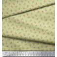 thumbnail image 2 of Soimoi Rayon Crepe Fabric Swirl,Triangle & Floral Artistic Print Fabric by The Yard 46 Inch Wide, 2 of 3