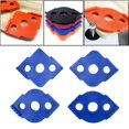 thumbnail image 4 of 4x Coins Arrondis pour Routeur Plaque d'Insertion pour Routeur Modèles de Bits Bleus, 4 of 6