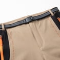thumbnail image 4 of WRKEKC Cargo Pants for Men Solid Color Color Block Sport Pocket Waterproof Quick Dry Mountain Pants for Outdoor Adventures, 4 of 8