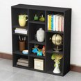 thumbnail image 2 of Intexca 11-Cube Large Modern Bookcase Storage Organizer for Home, Bedroom, Office – Black, Adult& Kids, 2 of 2