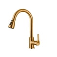 thumbnail image 1 of Kitchen Faucet Black Kitchen Tap Pull Out Kitchen Sink Mixer Tap Brushed Nickle Stream Sprayer Head Chrome Kitchen Water Tap ,Easy to Install, 1 of 7