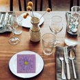 thumbnail image 3 of IH Casa Decor 20 Pack Luncheon 3 Ply Notte Purple Daisy - Ensemble De 6, 3 of 3