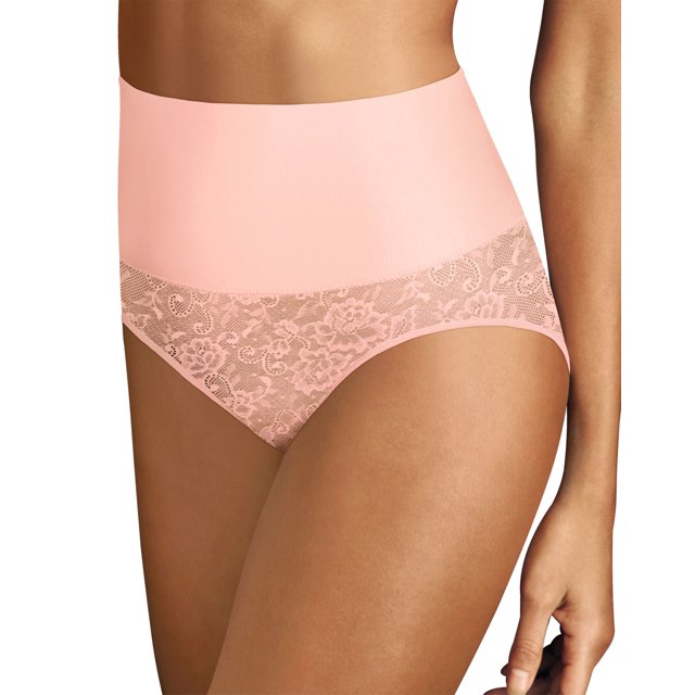 Maidenform Culotte Femme Tame Your Tummy, S, Pirouette Rose