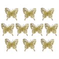 thumbnail image 1 of MesaSe Simulation Butterfly Christmas Plastic Decoration Accessories Layer Gold Powder Glitter New Artificial Flower  Tree, 1 of 10