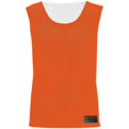 thumbnail image 1 of ASI 9718.320.XS Camisole Pinnie Réversible en Maille pour Jeunes, Orange et Blanc - Très Petit, 1 of 1