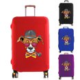 thumbnail image 2 of Thick Elastic Luggage Cover Suitcase Detective Print Anti-scratch Protector for 18-32 Inch Trolley Case Travel Dust Accessories red M, 2 of 6