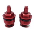 thumbnail image 2 of jinwen 2 Pieces Front Fork Shock Absorber Screws High Quality for Suzuki Red, 2 of 8