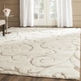 thumbnail image 1 of SAFAVIEH Florida Douglas Floral Vines Shag Area Rug, 1 of 6