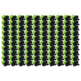 thumbnail image 1 of Fdit Irrigation Sprinkler, Goutte à Goutte Irrigation Sprinkler, 100pcs 8 Trous Irrigation Goutte à Goutte Émetteur Réglable Goutte à Goutte Irrigation Sprinkler pour Jardin Serre Cour, 1 of 8