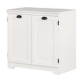 thumbnail image 2 of South Shore Prairie 2-Door Storage Cabinet, in Pure White, 2 of 14