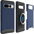 thumbnail image 1 of TUDIA Merge Google Pixel 7 Pro Case 2022 Magsafe Compatible Heavy Duty - Indigo Blue, 1 of 7