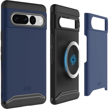 TUDIA Merge Google Pixel 7 Pro Case 2022 Magsafe Compatible Heavy Duty - Indigo Blue