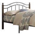 thumbnail image 3 of Homelegance Averny Full Size Metal Platform Bed Frame with Headboard, Black, 3 of 6