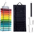 thumbnail image 2 of Vinyl Roll Holder Vinyl Storage Rack with 12/24 Compartments Wall Mount/Hanging Over The Door Vinyl Storage, 2 of 8