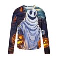 thumbnail image 4 of Pisexur Chandails en Molleton Oversize d'Halloween pour Hommes Chandails en Molleton Graphiques de Festival Amusants Manches Longues Chandail Décontracté Col Rond Chandail en Molleton Grande Taille P-6TG, 4 of 5