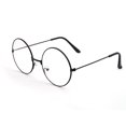 thumbnail image 1 of Trayknick Vintage Women Men Round Circle Metal Spectacles Optical Glasses Eyeglasses Frame, 1 of 13