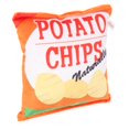 thumbnail image 2 of Plush Squeaky Dog Toy, Boredom Relief Tear  Cute Potato Chips Plush Dog Toy Safe Built In Rattling Paper Interactive  For Home Chili Red,Potato Chip Orange, Shrimp Blue,Lamb Roll, 2 of 8