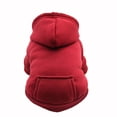 thumbnail image 2 of TIMIFIS Vêtements pour Chien Chandails à Capuchon en Polyester avec Poche Vêtements pour Chien Vêtements pour Animaux Vêtements et Accessoires pour Chien - Automne, 2 of 3