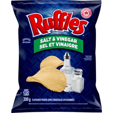 Ruffles Croustilles Saveur Sel et vinaigre