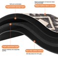 thumbnail image 2 of Elevate Your Bath Experience with our 20x32in Non-Slip Tribal Style Bath Rug Runner - Soft Luxury Microfiber Bathroom Rugs, Machine-Washable. Ideal for Tub and Shower!, 2 of 5