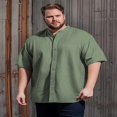thumbnail image 2 of Chemise à Manches Courtes Coupe Classique pour Hommes Grands et Forts Signature Comfort Flex, 2 of 6