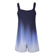 thumbnail image 4 of zanvin women jumpsuits, Women's Summer Adjustable Strap Knot Front Pockets Shorts Overalls Rompers, 4 of 6