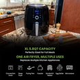 thumbnail image 3 of Simple Living Products XL 5.8QT Hot Digital Air Fryer. Includes 8 Presets & Keep Warm Function, 3 of 5