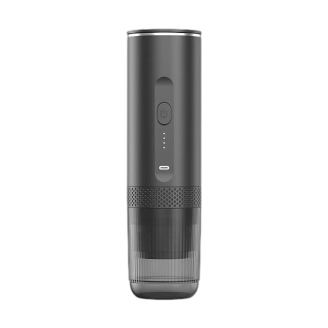 DOLITY Machine à Espresso Électrique Portable Pratique Sans Fil pour Voyage VR Pêche Noir