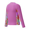 thumbnail image 3 of Speedo Girl's UV Protection Short Sleeve Rashguard Set - Scuba Blue, Size 5, 3 of 4