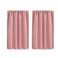 thumbnail image 2 of PRETXORVE Solid Color Curtains Living Room Bedroom Kitchen Partition Curtains Home Curtains, 2 of 3